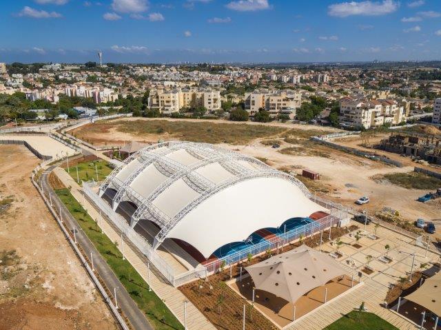 מבנה מתיחה בספורטק בגדרה